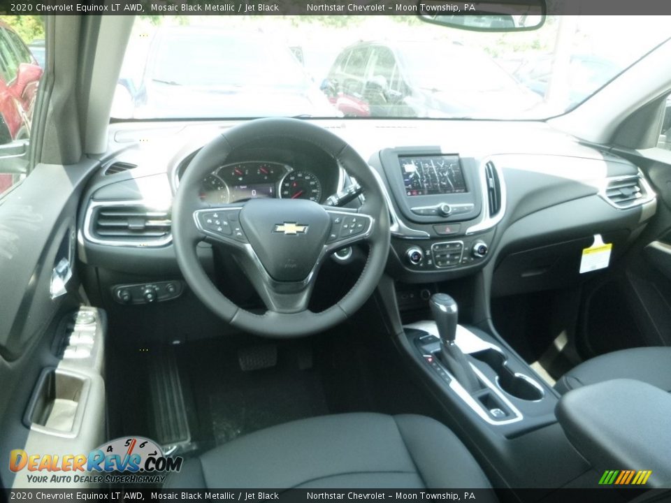 2020 Chevrolet Equinox LT AWD Mosaic Black Metallic / Jet Black Photo #12