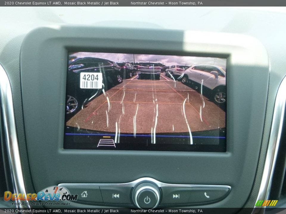 2020 Chevrolet Equinox LT AWD Mosaic Black Metallic / Jet Black Photo #17