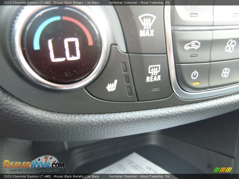 2020 Chevrolet Equinox LT AWD Mosaic Black Metallic / Jet Black Photo #20