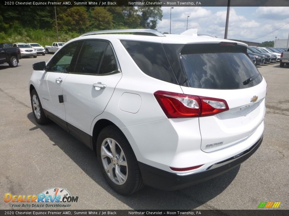 2020 Chevrolet Equinox Premier AWD Summit White / Jet Black Photo #3