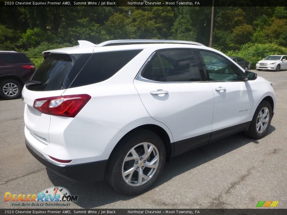 2020 Chevrolet Equinox Premier AWD Summit White / Jet Black Photo #5