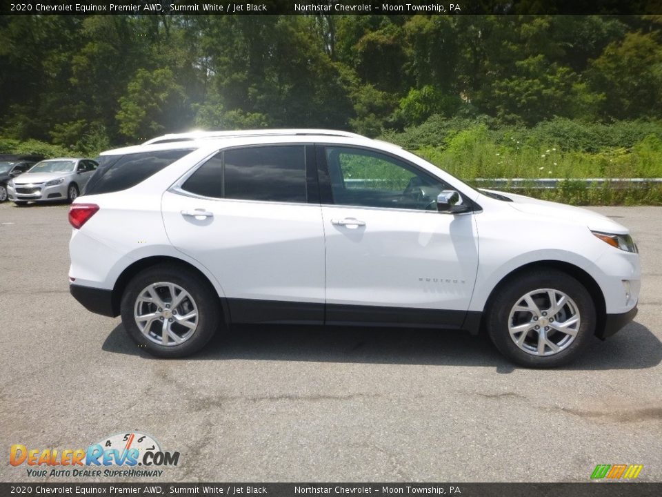 2020 Chevrolet Equinox Premier AWD Summit White / Jet Black Photo #6