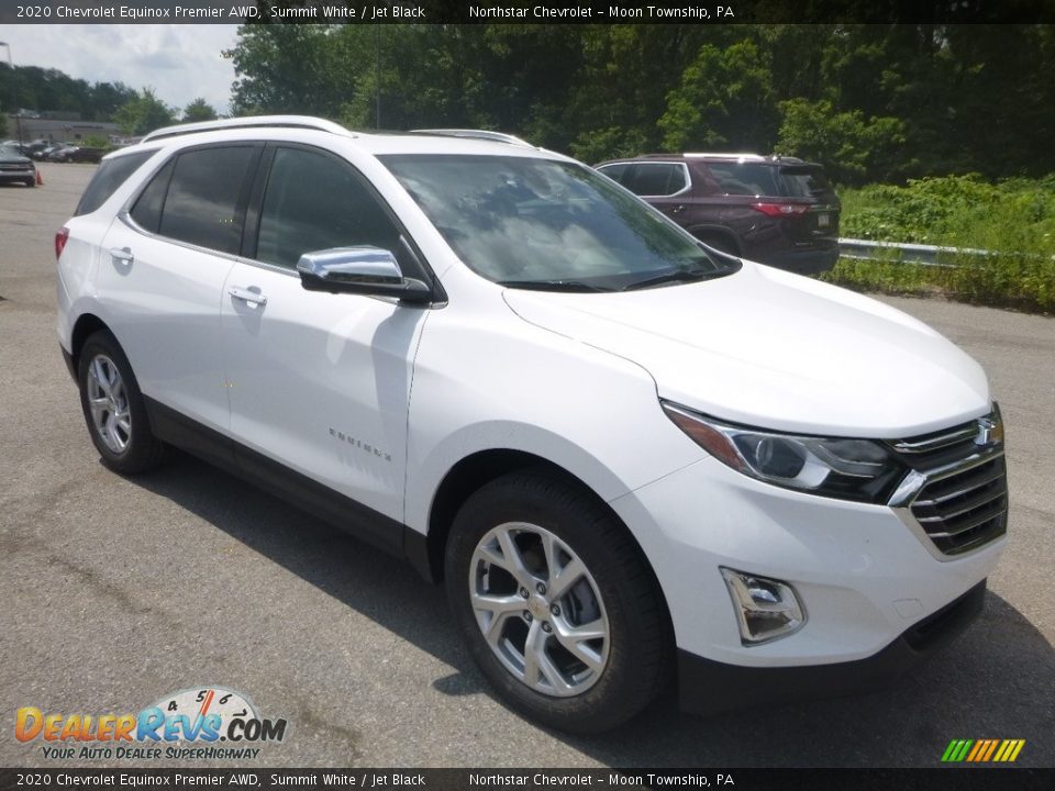 2020 Chevrolet Equinox Premier AWD Summit White / Jet Black Photo #7