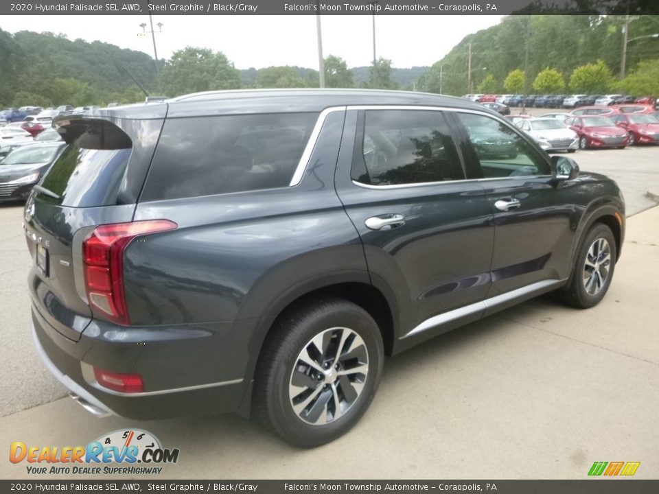 2020 Hyundai Palisade SEL AWD Steel Graphite / Black/Gray Photo #2