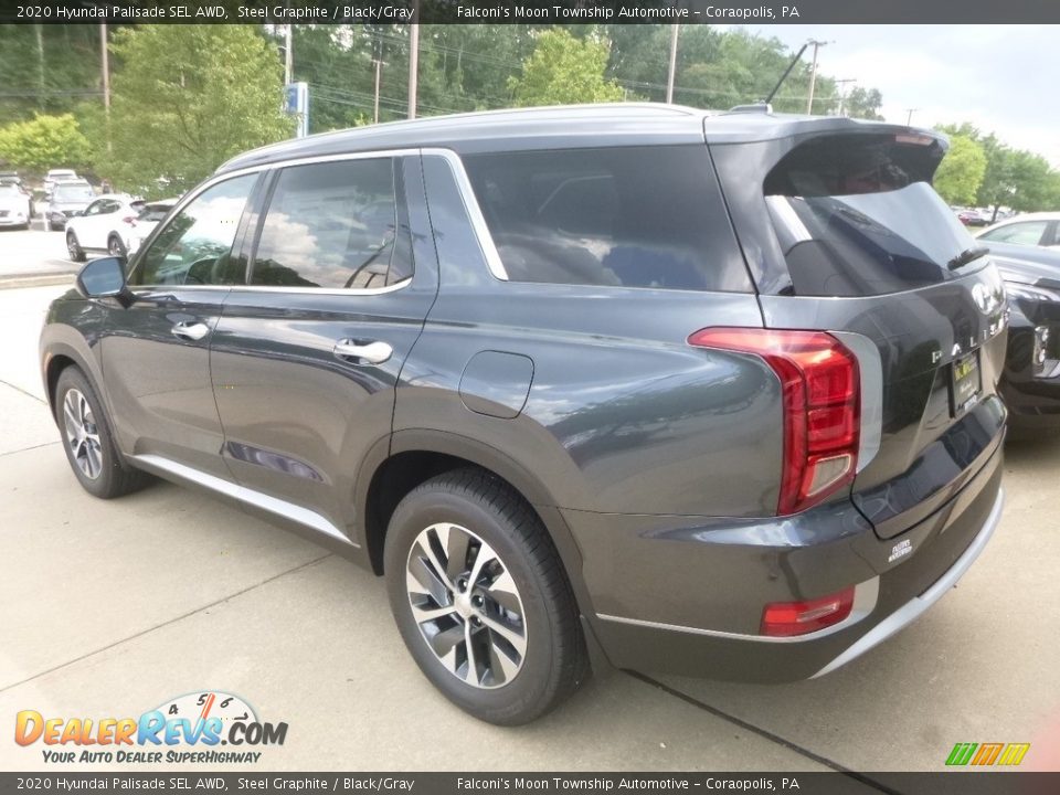 2020 Hyundai Palisade SEL AWD Steel Graphite / Black/Gray Photo #5