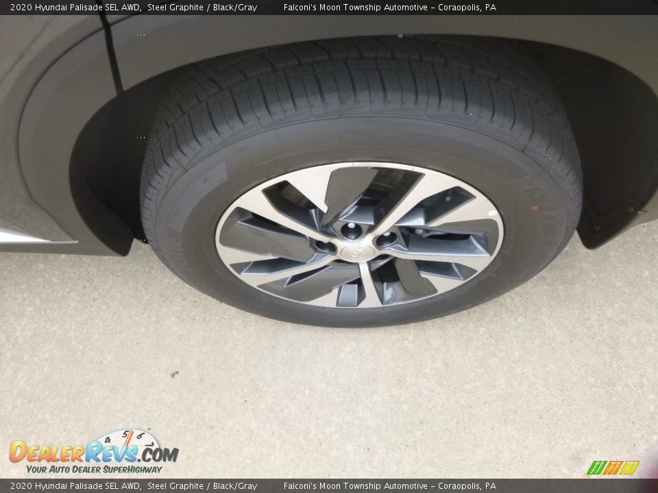 2020 Hyundai Palisade SEL AWD Steel Graphite / Black/Gray Photo #6