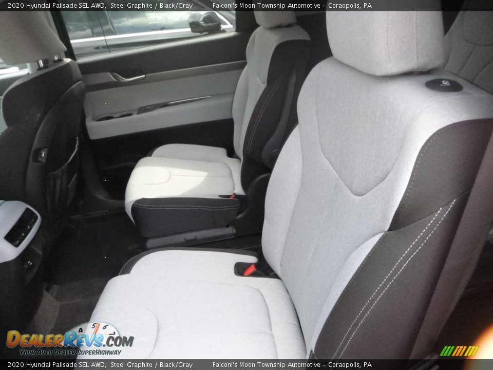 Rear Seat of 2020 Hyundai Palisade SEL AWD Photo #7