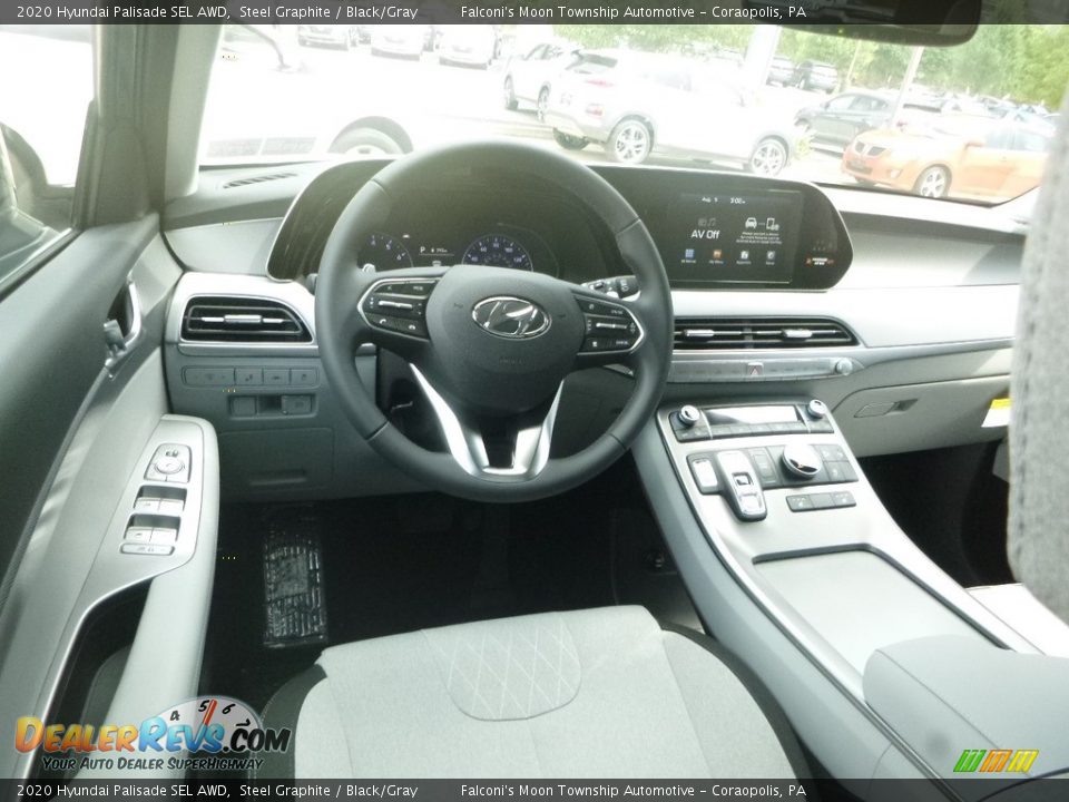 2020 Hyundai Palisade SEL AWD Steel Graphite / Black/Gray Photo #8