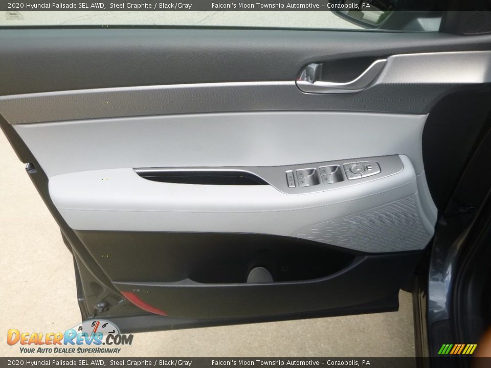 Door Panel of 2020 Hyundai Palisade SEL AWD Photo #11