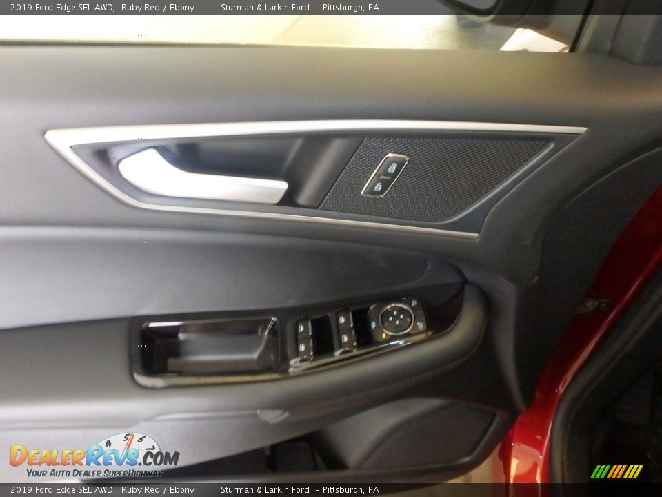 2019 Ford Edge SEL AWD Ruby Red / Ebony Photo #10