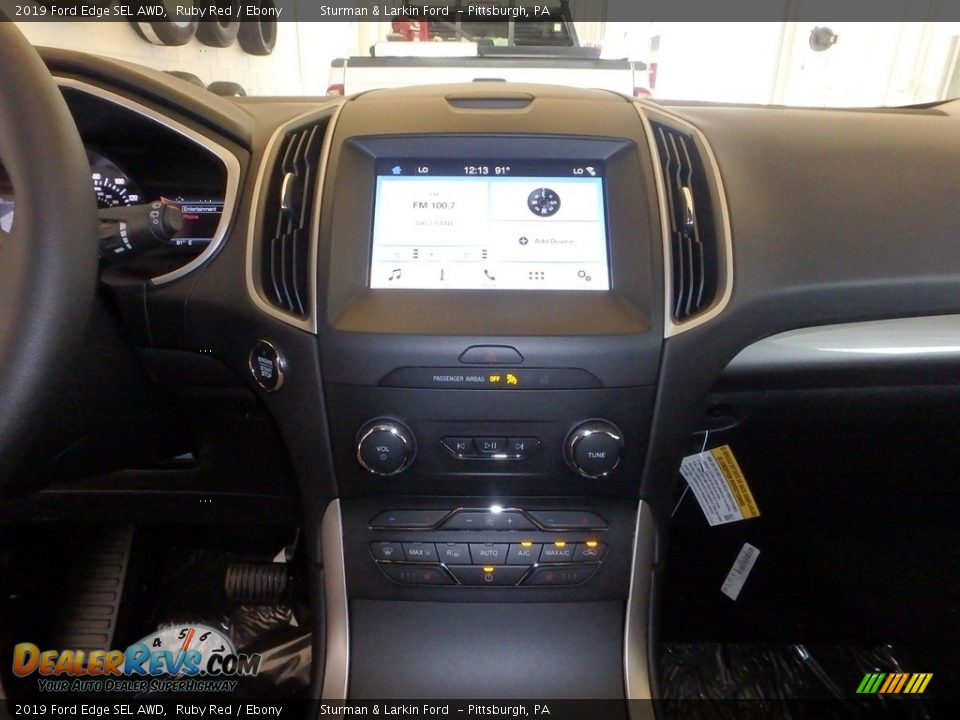 2019 Ford Edge SEL AWD Ruby Red / Ebony Photo #13