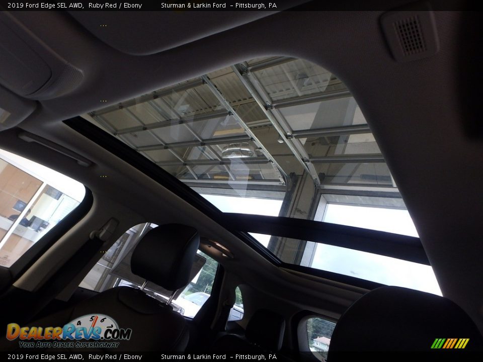 2019 Ford Edge SEL AWD Ruby Red / Ebony Photo #15