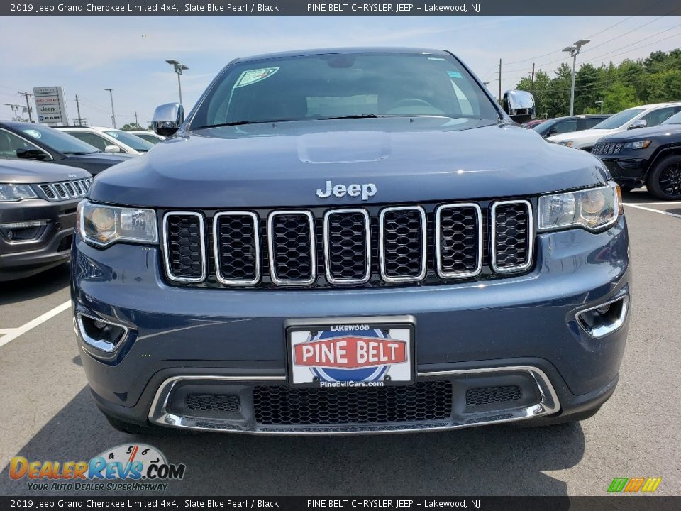 2019 Jeep Grand Cherokee Limited 4x4 Slate Blue Pearl / Black Photo #2