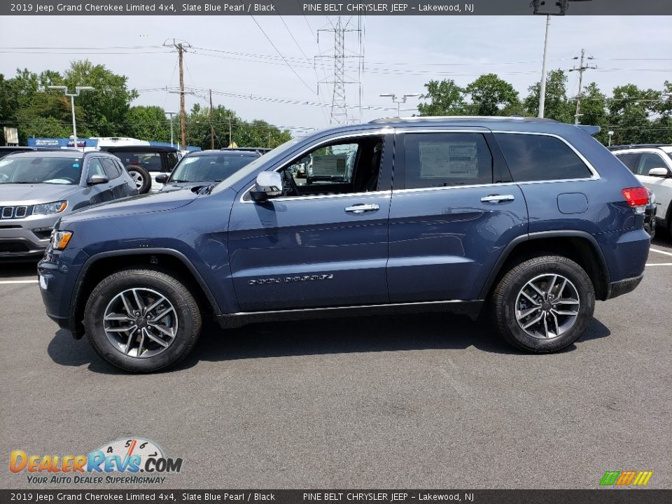 2019 Jeep Grand Cherokee Limited 4x4 Slate Blue Pearl / Black Photo #3