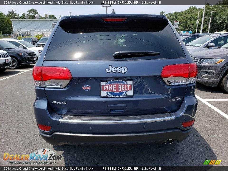 2019 Jeep Grand Cherokee Limited 4x4 Slate Blue Pearl / Black Photo #5