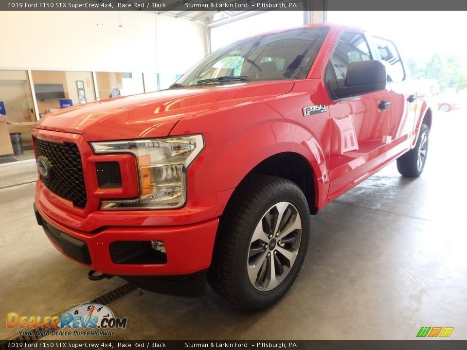 2019 Ford F150 STX SuperCrew 4x4 Race Red / Black Photo #4