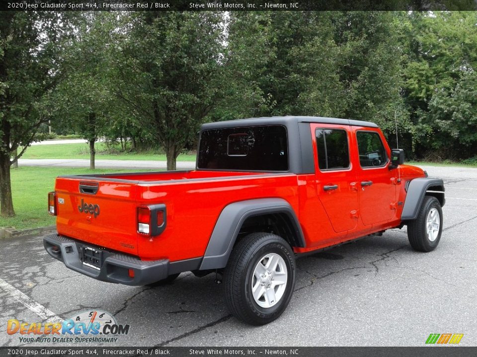 2020 Jeep Gladiator Sport 4x4 Firecracker Red / Black Photo #6