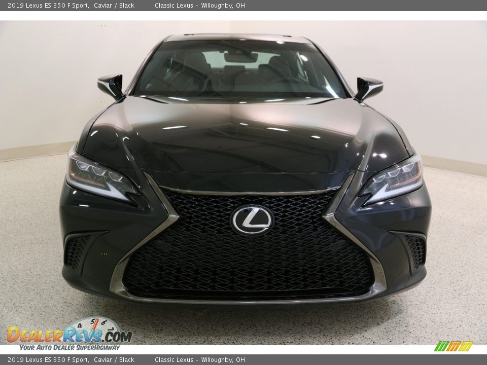 2019 Lexus ES 350 F Sport Caviar / Black Photo #2