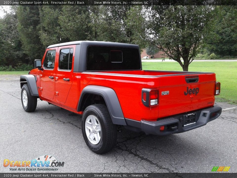 2020 Jeep Gladiator Sport 4x4 Firecracker Red / Black Photo #8