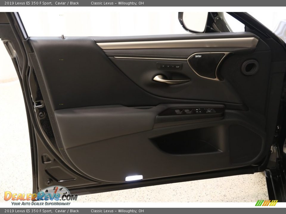 2019 Lexus ES 350 F Sport Caviar / Black Photo #4