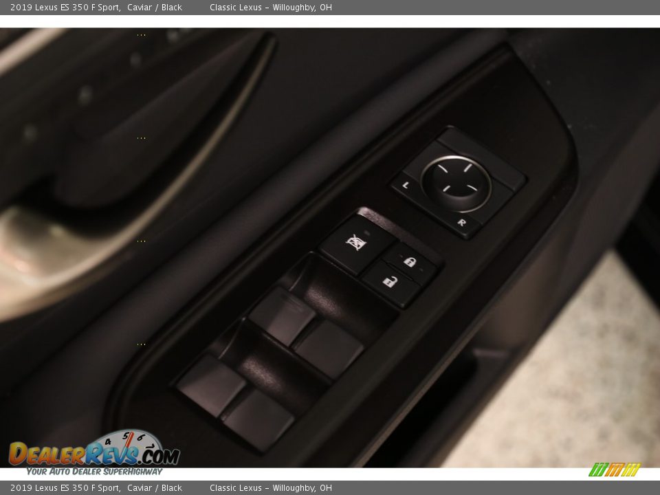 2019 Lexus ES 350 F Sport Caviar / Black Photo #5