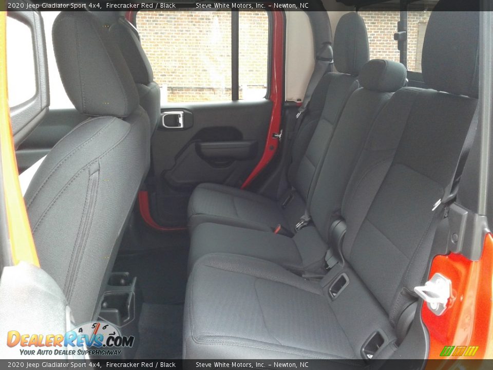 Rear Seat of 2020 Jeep Gladiator Sport 4x4 Photo #11