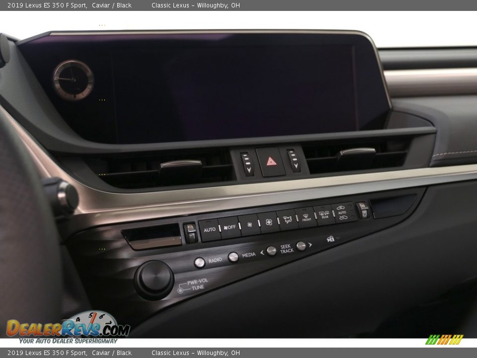 2019 Lexus ES 350 F Sport Caviar / Black Photo #9