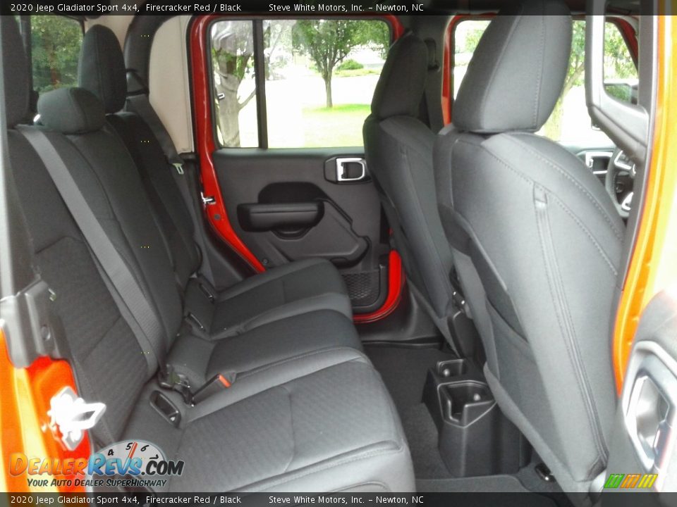 Rear Seat of 2020 Jeep Gladiator Sport 4x4 Photo #13