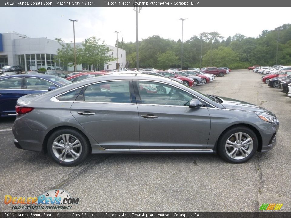 2019 Hyundai Sonata Sport Machine Gray / Black Photo #1