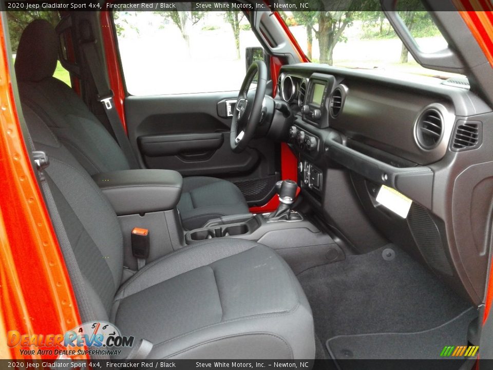 Front Seat of 2020 Jeep Gladiator Sport 4x4 Photo #14