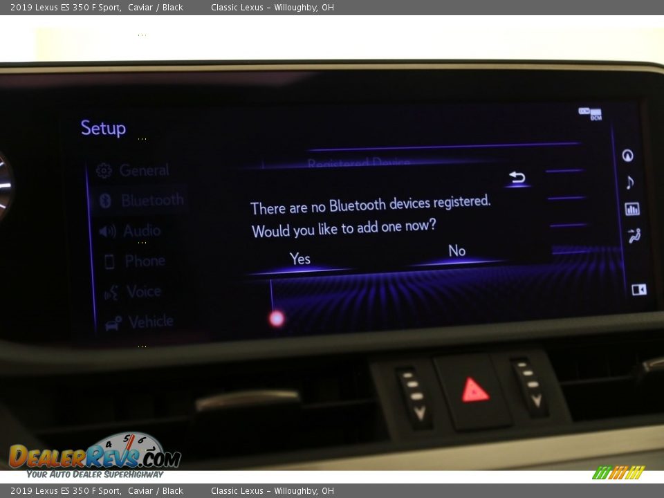 2019 Lexus ES 350 F Sport Caviar / Black Photo #14