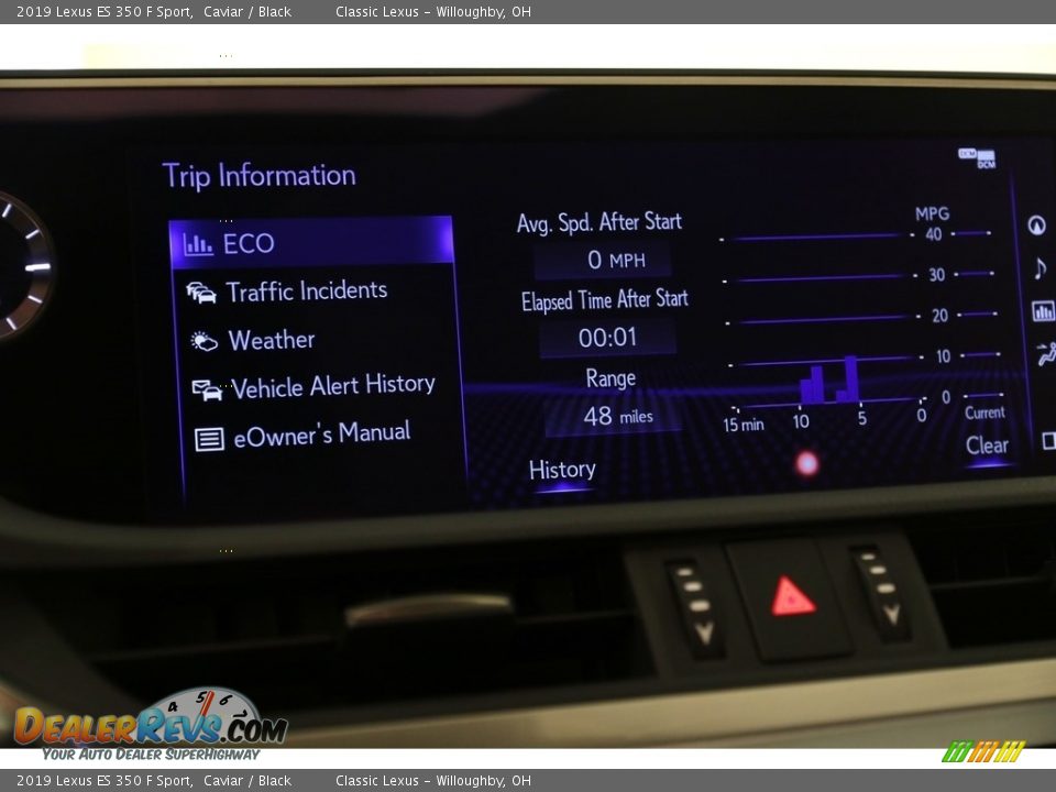 2019 Lexus ES 350 F Sport Caviar / Black Photo #15