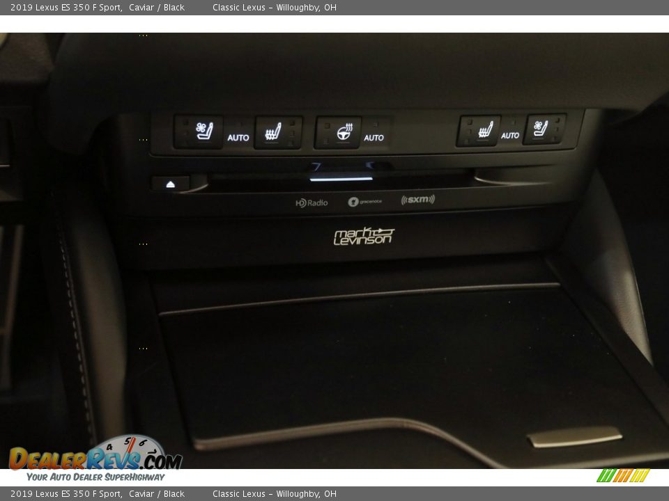 2019 Lexus ES 350 F Sport Caviar / Black Photo #18
