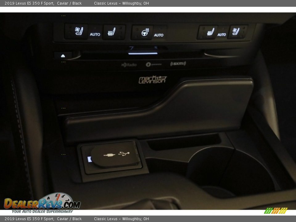 2019 Lexus ES 350 F Sport Caviar / Black Photo #19