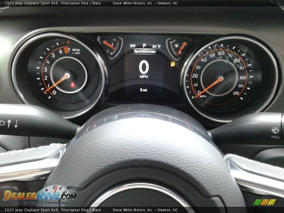 2020 Jeep Gladiator Sport 4x4 Gauges Photo #18