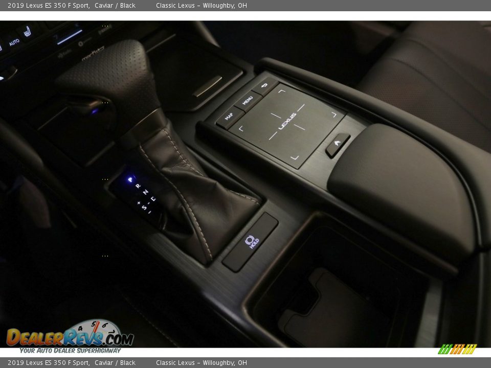 2019 Lexus ES 350 F Sport Caviar / Black Photo #20