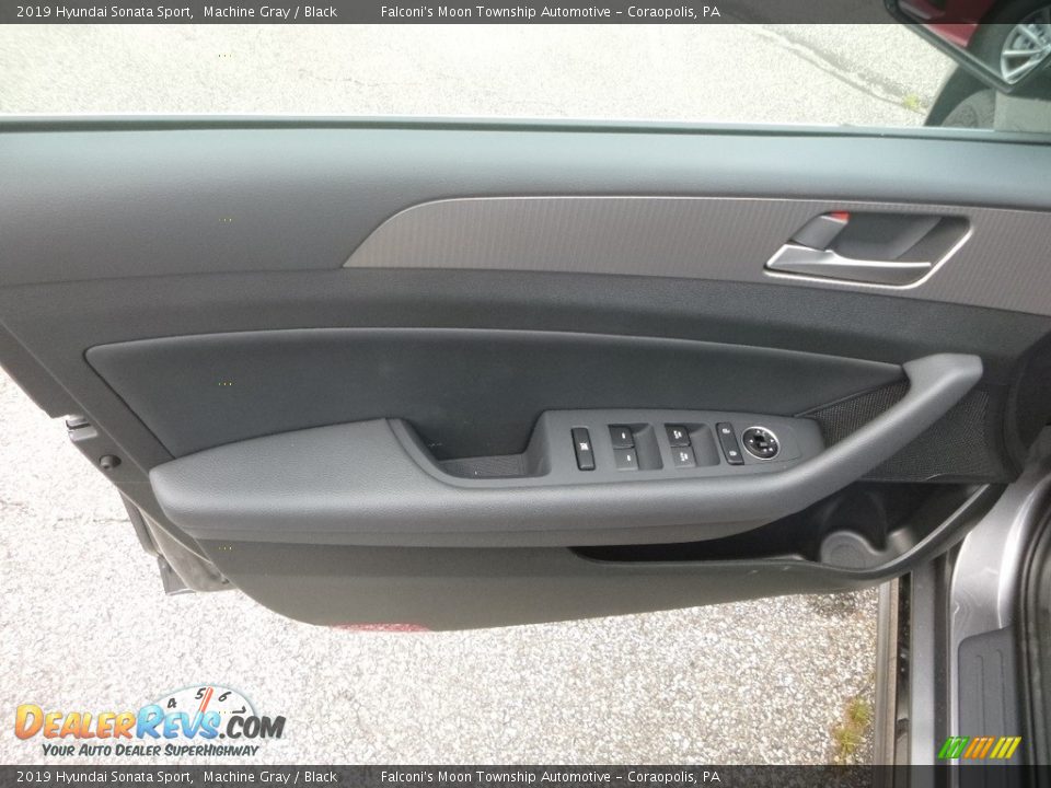 2019 Hyundai Sonata Sport Machine Gray / Black Photo #10