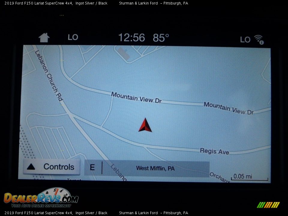 2019 Ford F150 Lariat SuperCrew 4x4 Ingot Silver / Black Photo #13