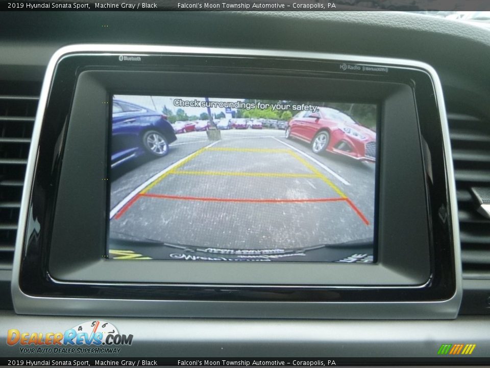 2019 Hyundai Sonata Sport Machine Gray / Black Photo #15