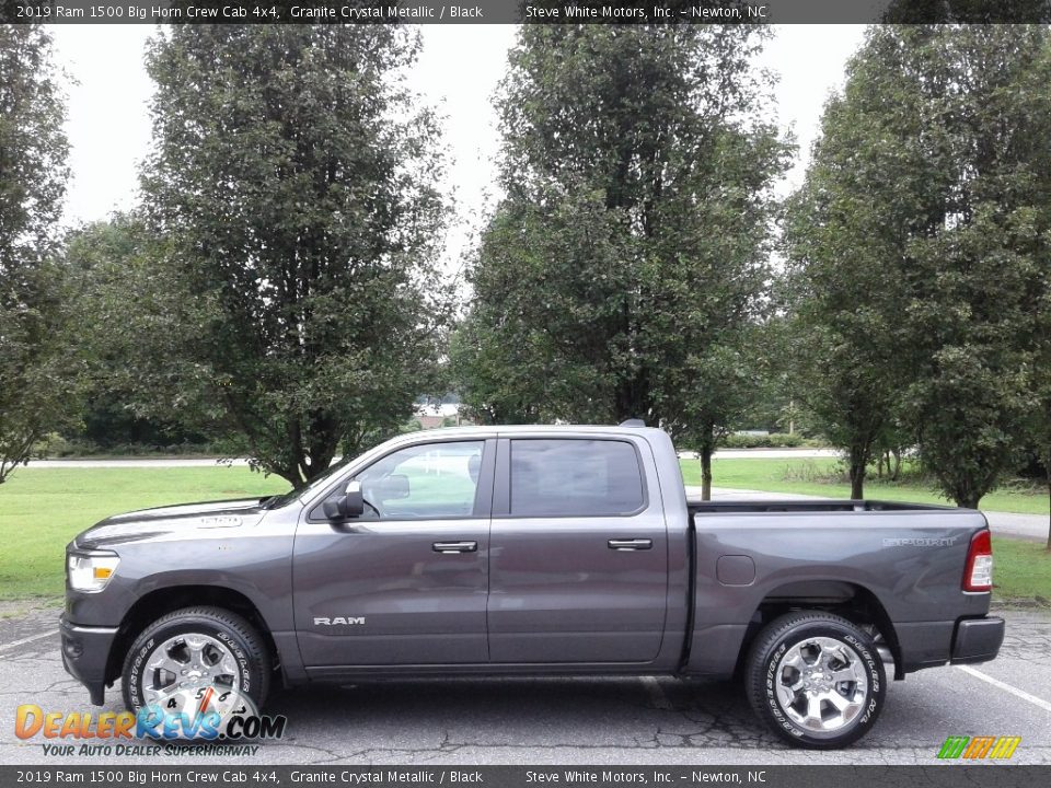 Granite Crystal Metallic 2019 Ram 1500 Big Horn Crew Cab 4x4 Photo #1