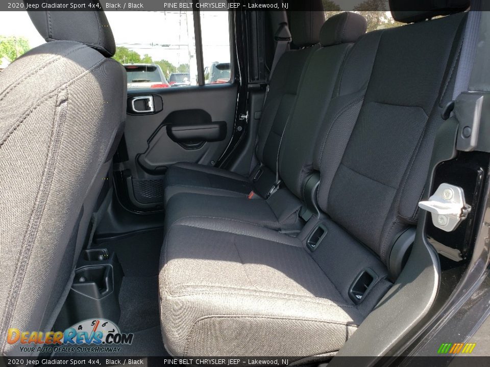 Rear Seat of 2020 Jeep Gladiator Sport 4x4 Photo #6