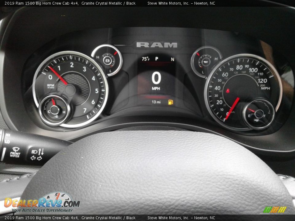 2019 Ram 1500 Big Horn Crew Cab 4x4 Gauges Photo #20