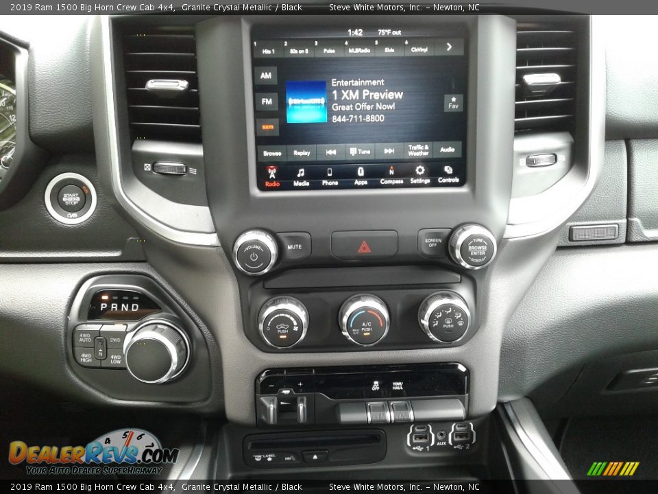 Controls of 2019 Ram 1500 Big Horn Crew Cab 4x4 Photo #21