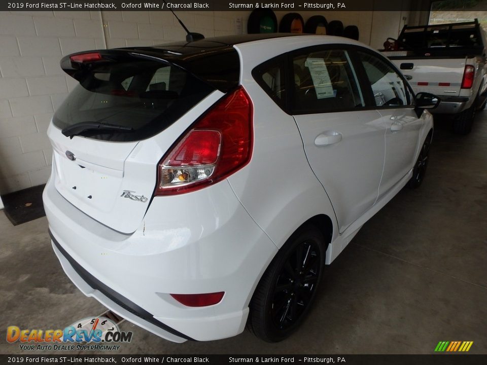 2019 Ford Fiesta ST-Line Hatchback Oxford White / Charcoal Black Photo #2