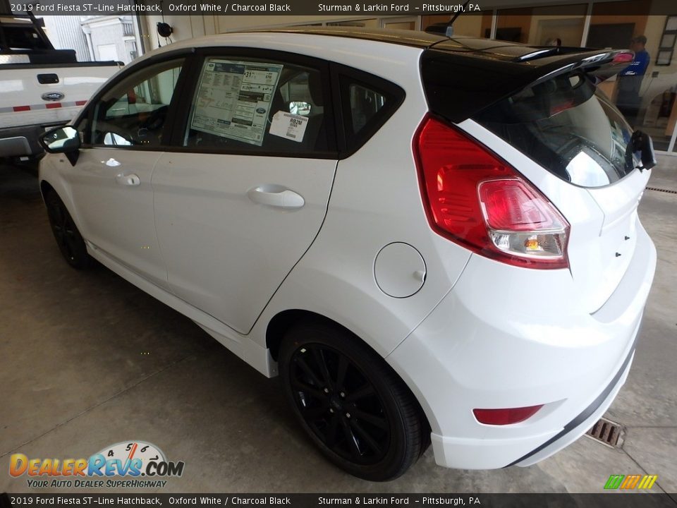 2019 Ford Fiesta ST-Line Hatchback Oxford White / Charcoal Black Photo #3