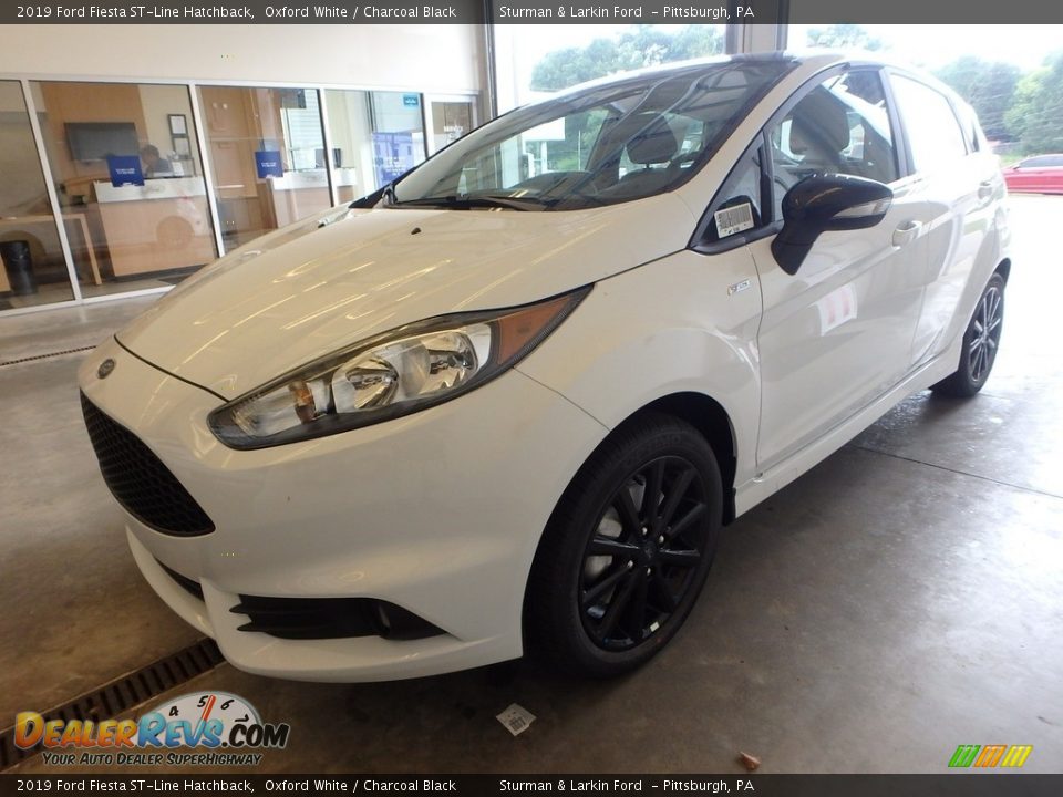 2019 Ford Fiesta ST-Line Hatchback Oxford White / Charcoal Black Photo #5