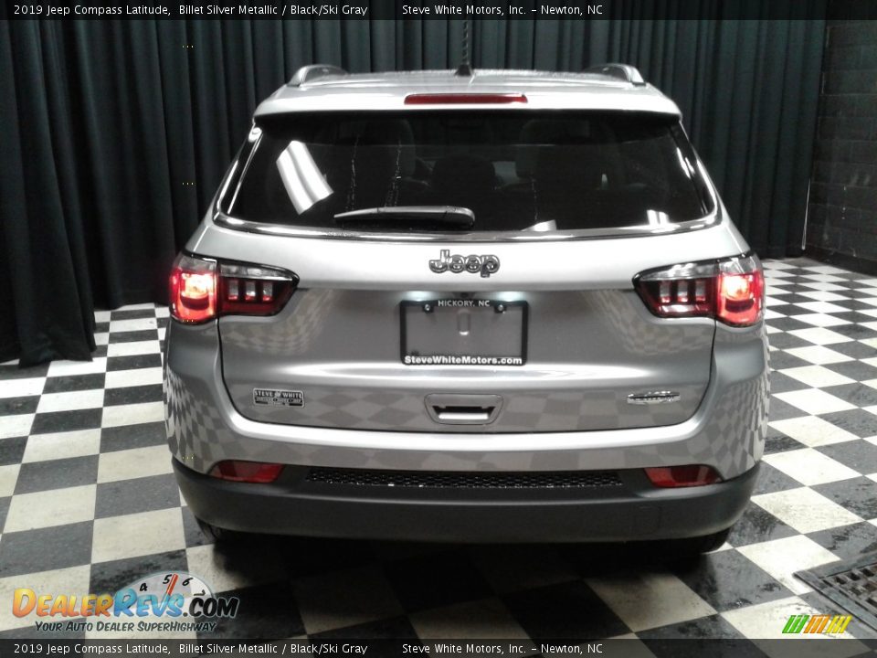 2019 Jeep Compass Latitude Billet Silver Metallic / Black/Ski Gray Photo #7