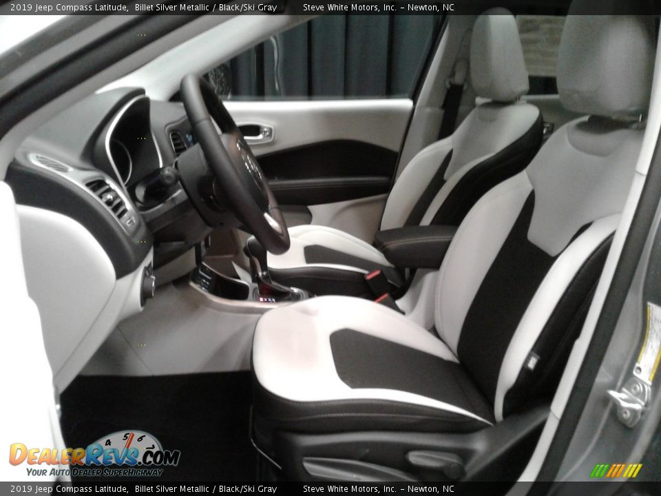 2019 Jeep Compass Latitude Billet Silver Metallic / Black/Ski Gray Photo #10