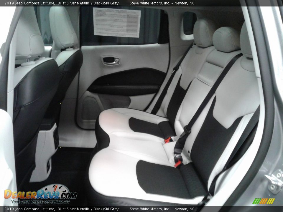 2019 Jeep Compass Latitude Billet Silver Metallic / Black/Ski Gray Photo #11