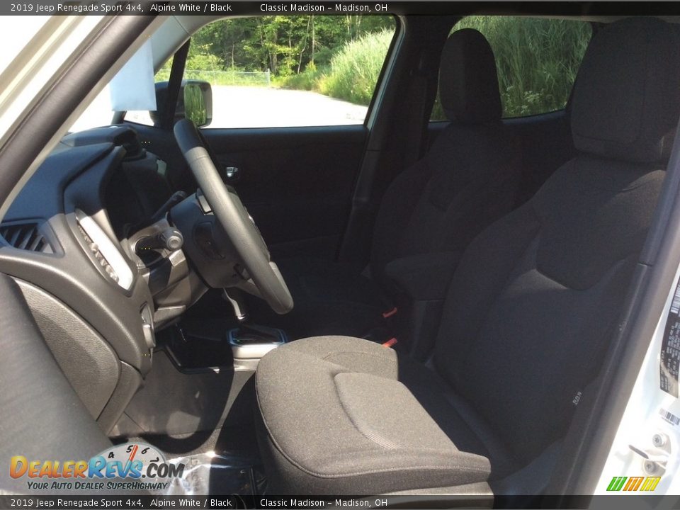 2019 Jeep Renegade Sport 4x4 Alpine White / Black Photo #3